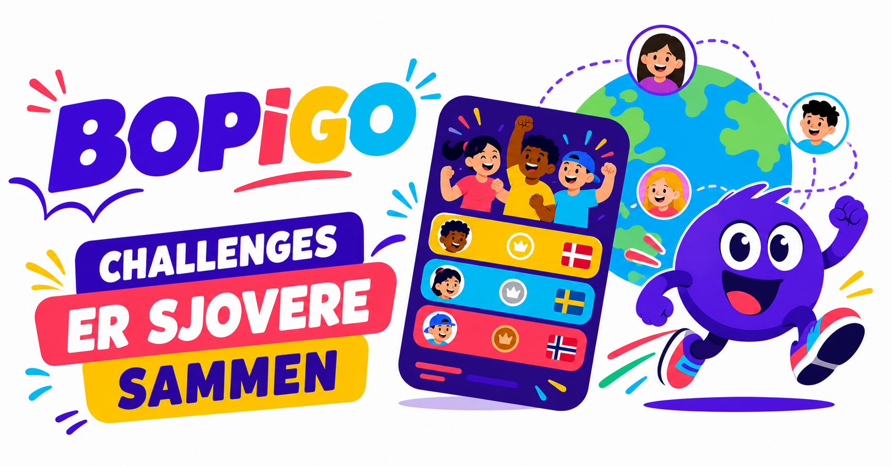 BOPIGO – challenges er sjovere sammen